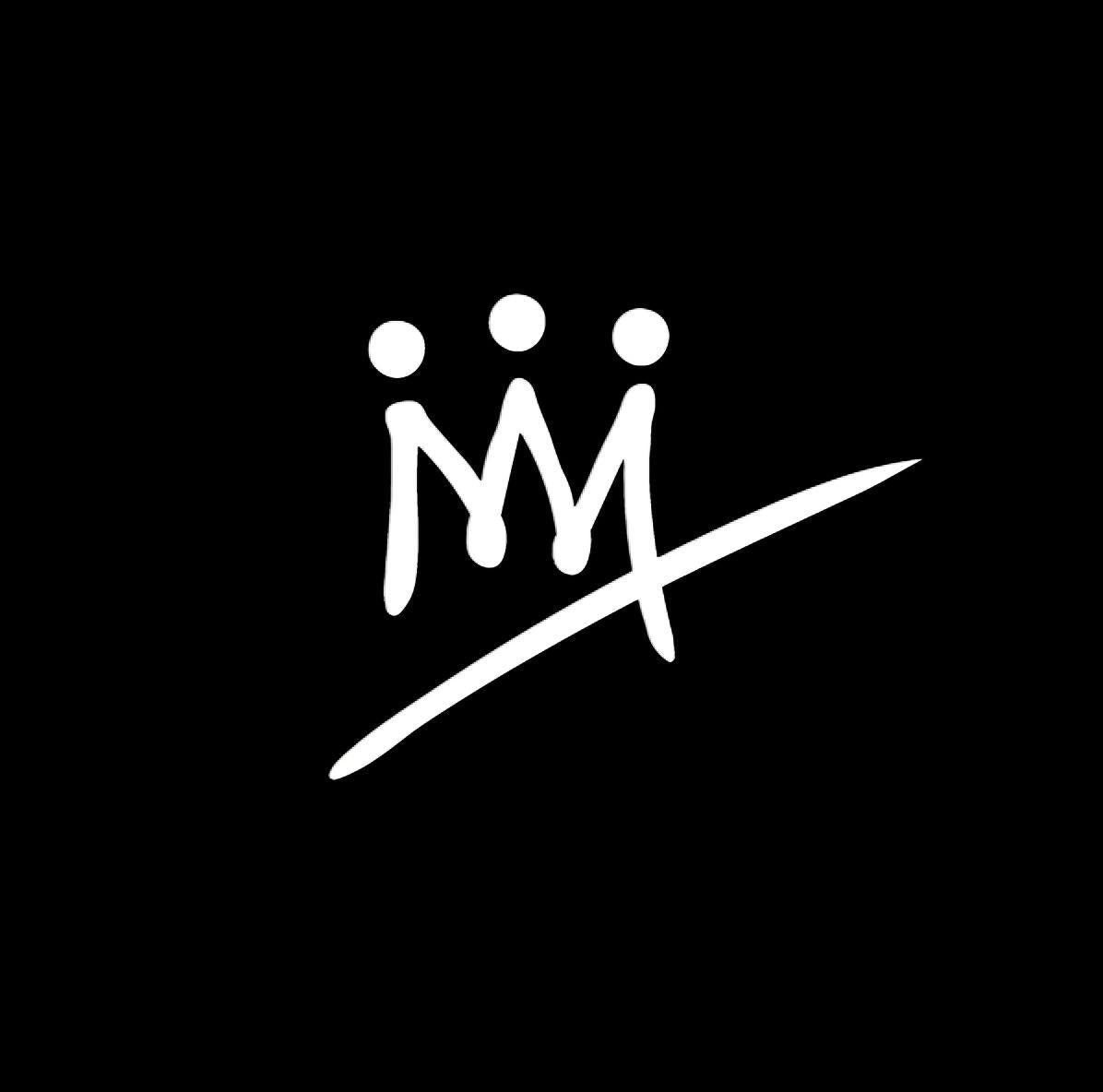 The Shah t-shirt - White on Black